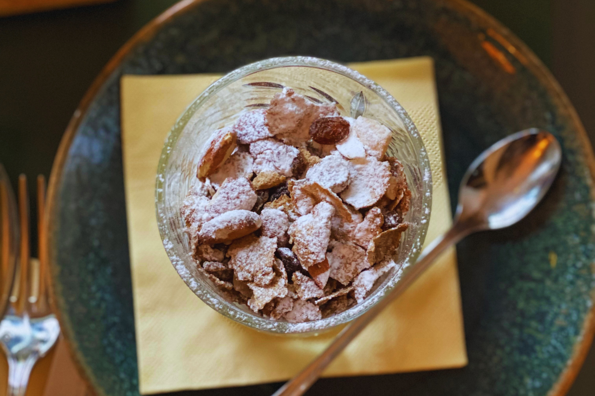 brunch domenica yogurt con granola